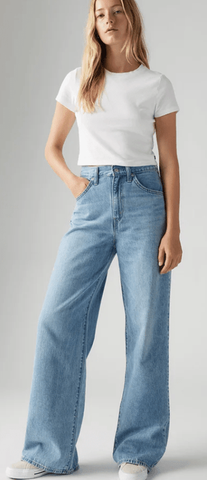 Levi's® Womens Cinch Baggy Jeans - Invested Indigo