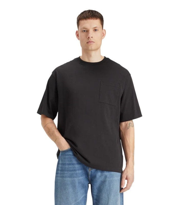 Scotch & Soda Mens Essential 3 Cross Loose Fit Pocket T-Shirt