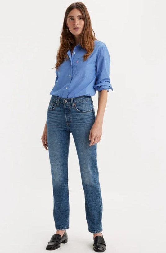 Levis Womens 501 Original Jeans - Erin Cant Wait