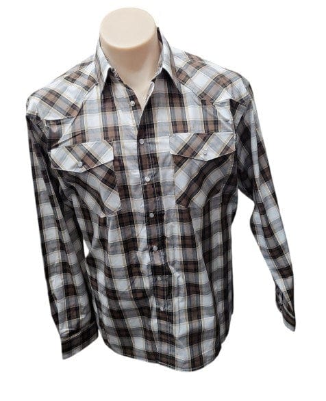 Bisley Mens Western Check Shirt