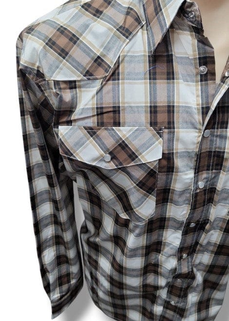 Bisley Mens Western Check Shirt