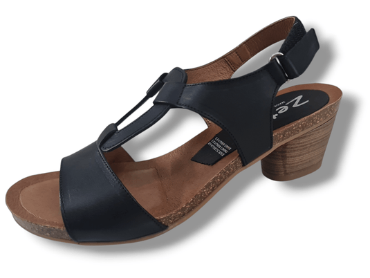 Zeta Womens Bora Black Snadal Shoes