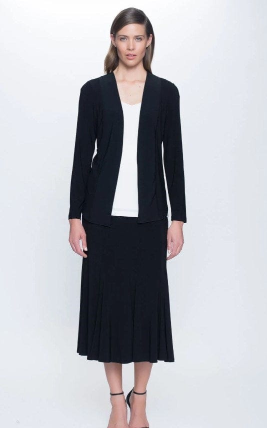 Picadilly Womens Long Open Front Jacket