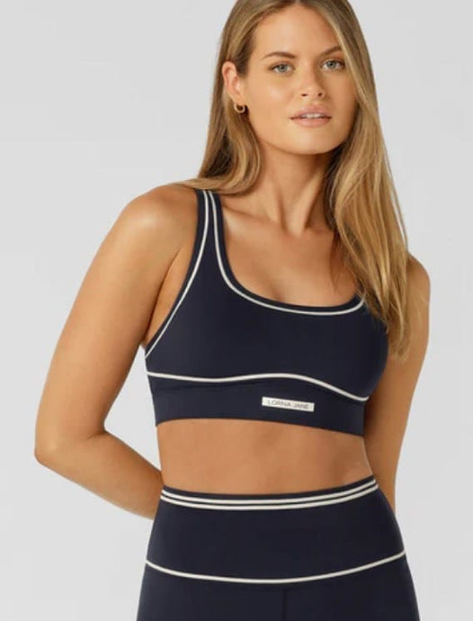 Lorna Jane Retro Track High Support Sports Bra