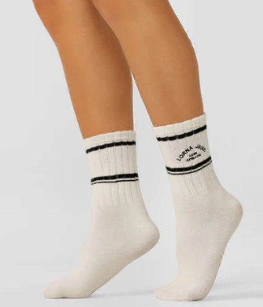 Lorna Jane Womens Lotus Limited Edition Quarter Crew Sock