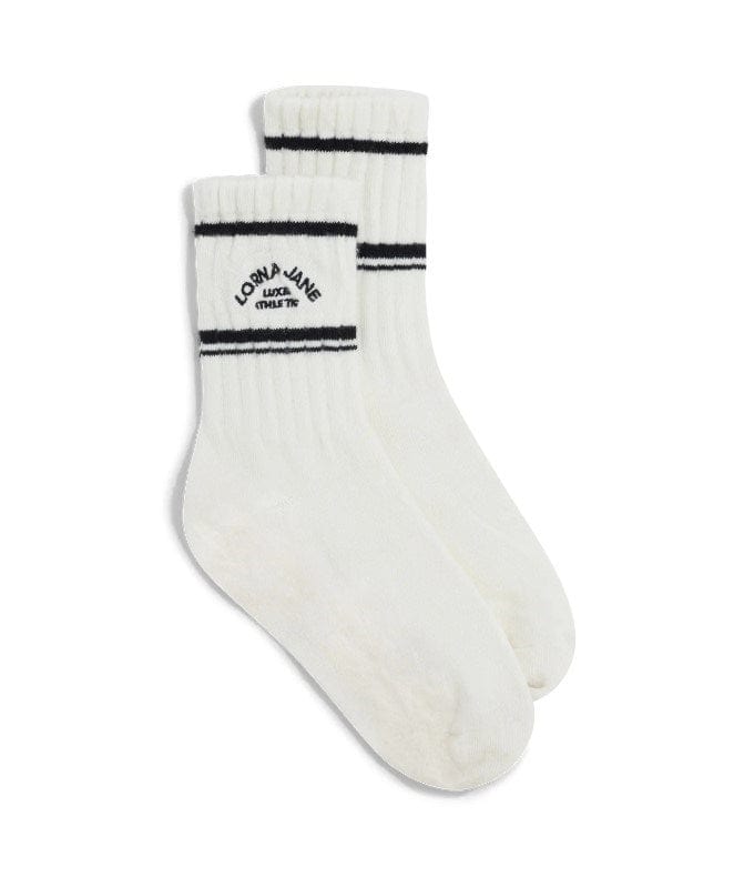 Load image into Gallery viewer, Lorna Jane Womens Lotus Limited Edition Quarter Crew Sock
