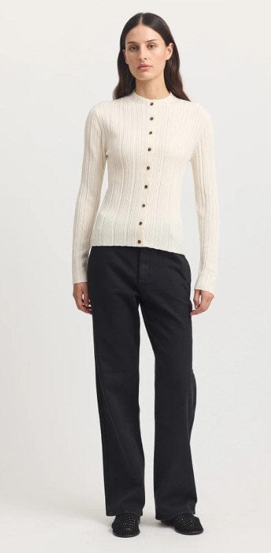 Load image into Gallery viewer, Toorallie Womens Verigated Rib Cardigan
