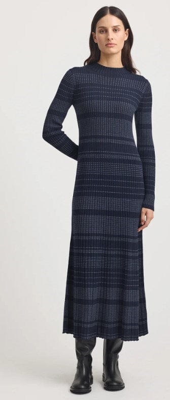 Load image into Gallery viewer, Toorallie Womens Gradient Stripe Dress
