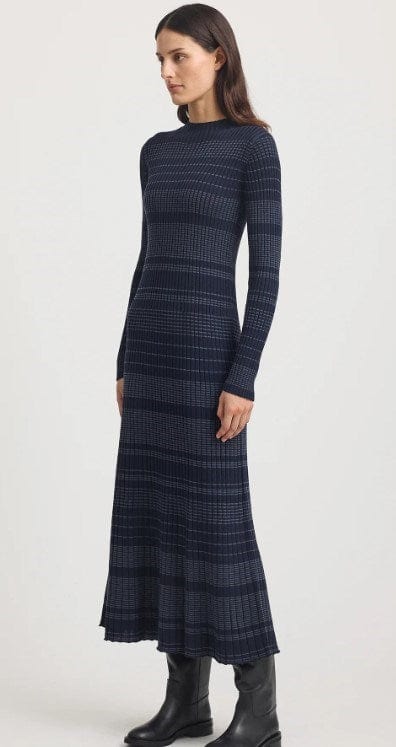 Load image into Gallery viewer, Toorallie Womens Gradient Stripe Dress
