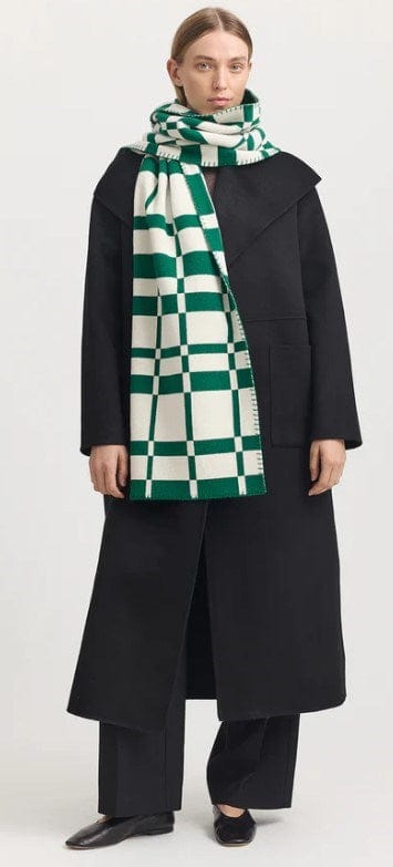 Load image into Gallery viewer, Toorallie Womens Abstract Check Scarf
