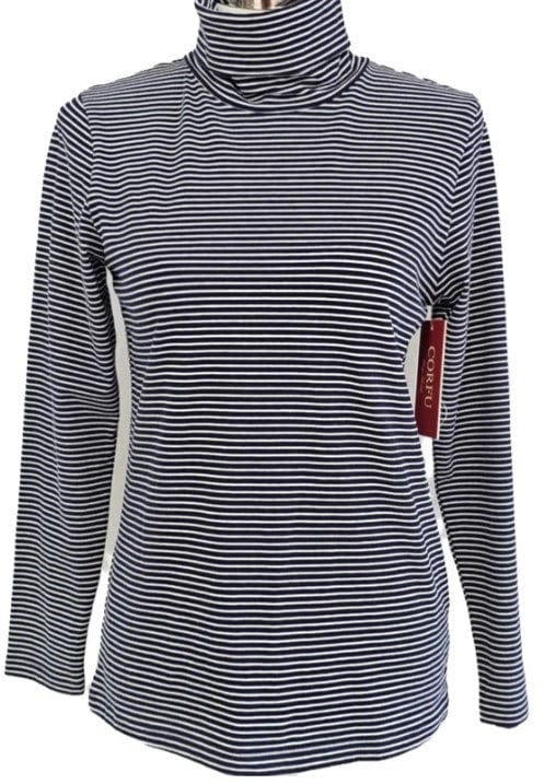 Load image into Gallery viewer, Corfu Womens Cotton Yarn Dyed Stripe Shirt
