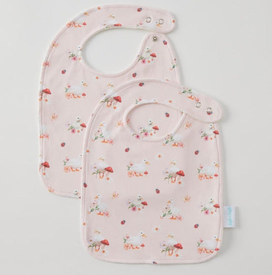 Jiggle & Giggle Baby Wadding Around Bib Set 2