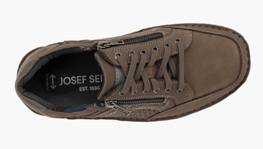 Josef Seibel Mens New Anvers 87 Volcano Combi Leather Lace Up Shoes