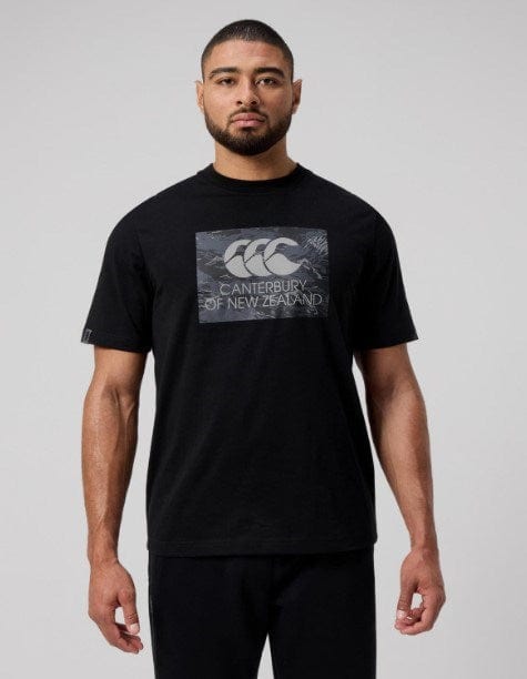 Load image into Gallery viewer, Canterbury Mens Force T-Shirt - Jet Black
