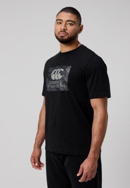 Load image into Gallery viewer, Canterbury Mens Force T-Shirt - Jet Black
