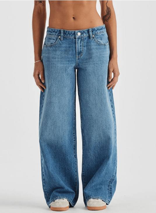 Wrangler Womens Farrah Baggy Jeans