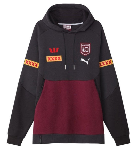 Puma Mens 2025 QLD Maroons Team Hoodie