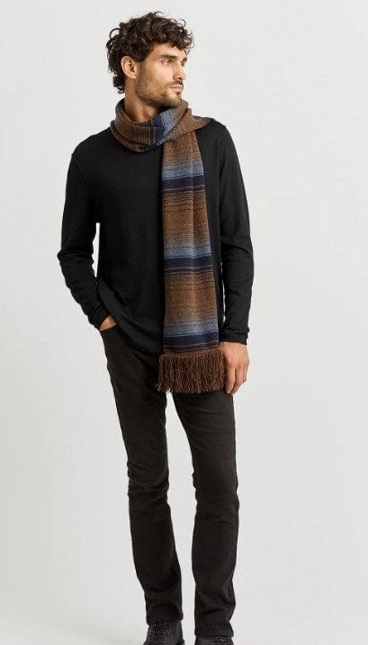 Load image into Gallery viewer, Toorallie Mens Gradients Stripe Scarf
