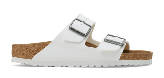 Birkenstock Arizona White Birko-Flor - Regular