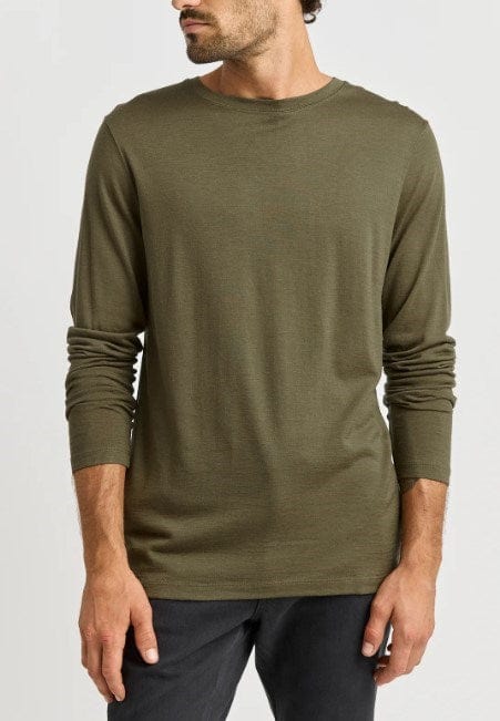 Toorallie Mens Merino Long Sleeve T-Shirt