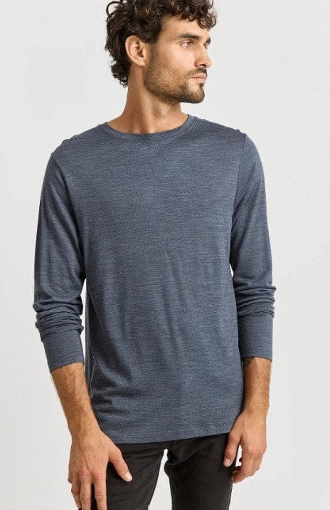 Load image into Gallery viewer, Toorallie Mens Merino Long Sleeve T-Shirt
