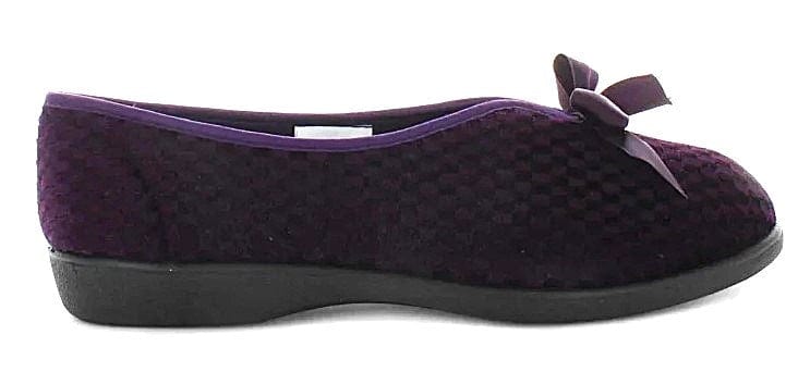 Load image into Gallery viewer, Panda Womens Emilia Slipper - Burgundy
