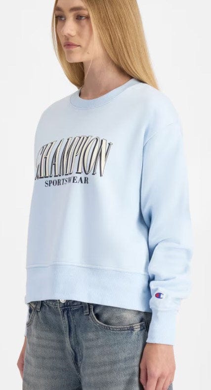 Load image into Gallery viewer, Champion Womens SPS Graphic Crew Print Jumper
