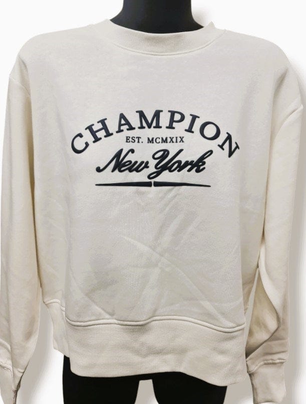 Load image into Gallery viewer, Champion Womens SPS Graphic Crew Print Jumper
