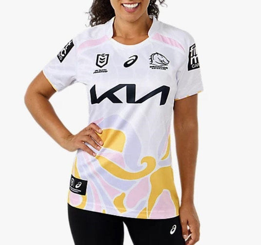 Asics Womens Brisbane Broncos Alternate Jersey