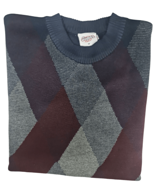 Load image into Gallery viewer, Sugar Mens Oliver Jumper - Wine
