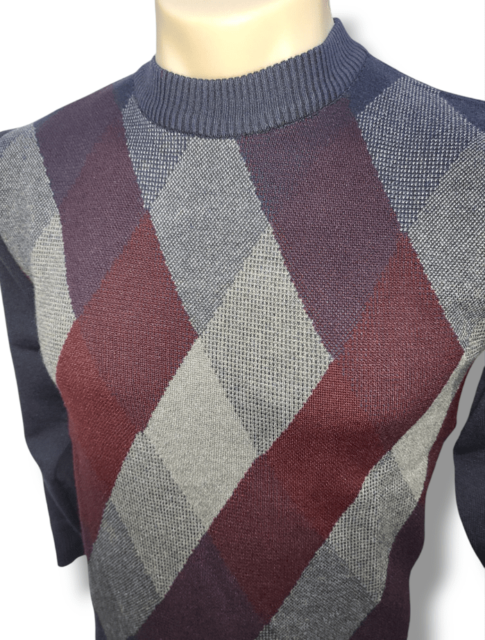 Load image into Gallery viewer, Sugar Mens Oliver Jumper - Wine
