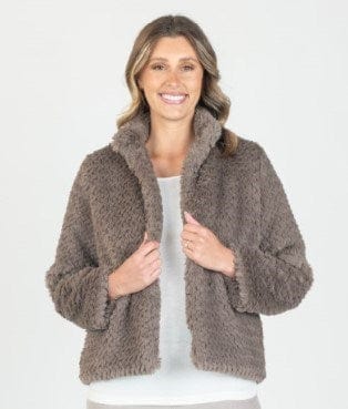 Load image into Gallery viewer, Maglia Womens Lined Faux Fur Jacket
