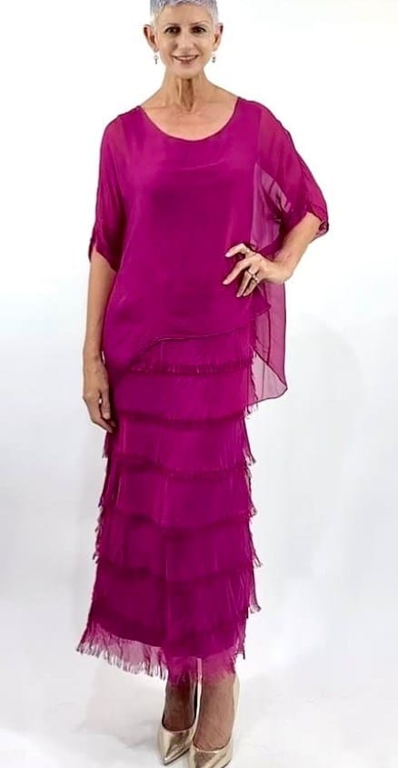La Strada Womens Multi Layers Dress