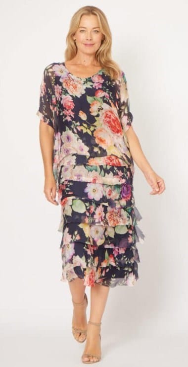 Load image into Gallery viewer, La Strada Womens Multi Layers Dress
