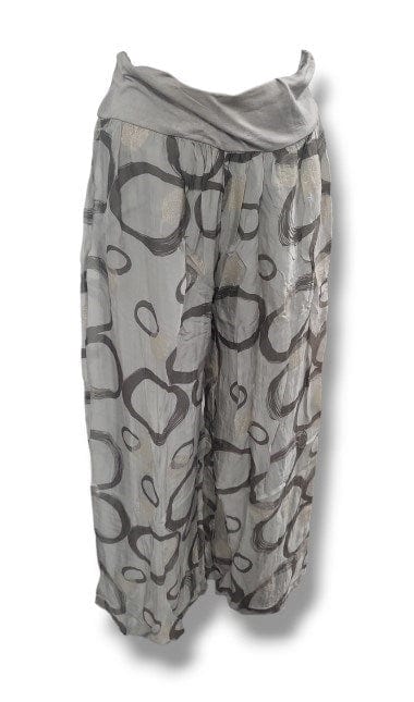 La Strada Womens Fango Circle Print Pant