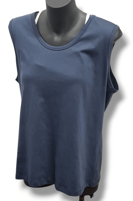 Corfu Womens Natural Fiber Sleeveless Tops