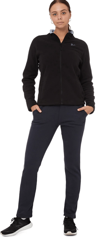 Sfida Womens Elementary Ladies Fleece Pant in Navy