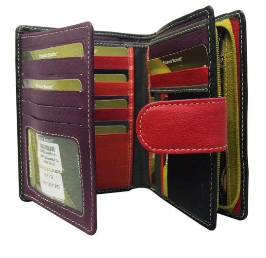 Load image into Gallery viewer, Franco Bonini Womens Card Ladies Wallet
