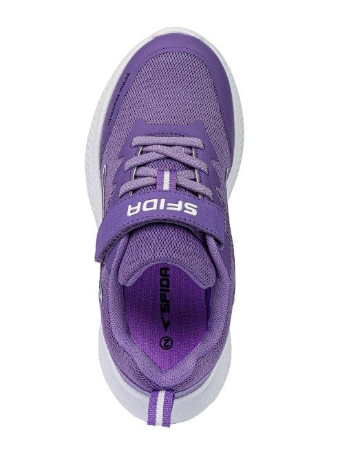 Sfida Girls Kaleido Velcro Runners - Purple