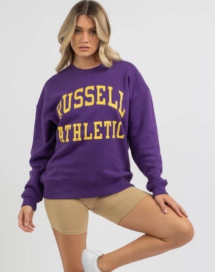 Russell Athletic Womens Track And Field Sweatshirt