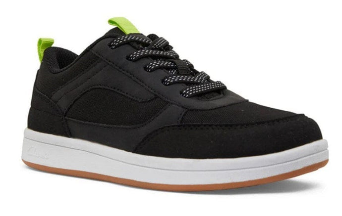 Clarks Kids Dante E+ Sneakers in Black Shoes