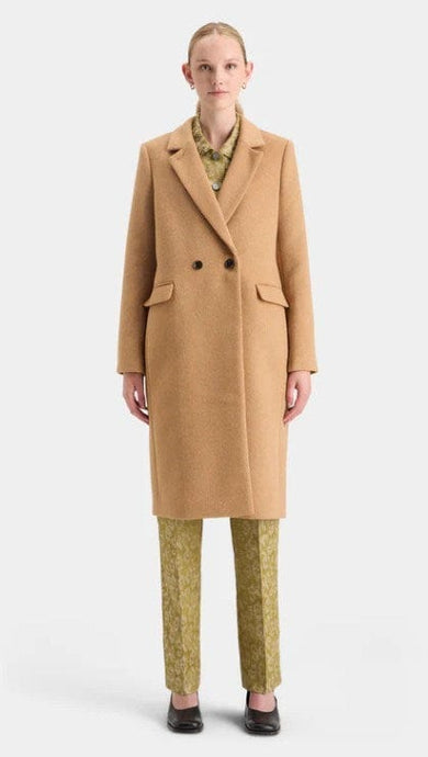 Scotch & Soda Womens Herringbone Tailored Coat