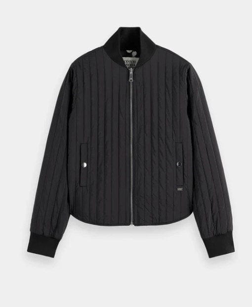 Load image into Gallery viewer, Scotch &amp; Soda Womens Reversible Bomber Jacket
