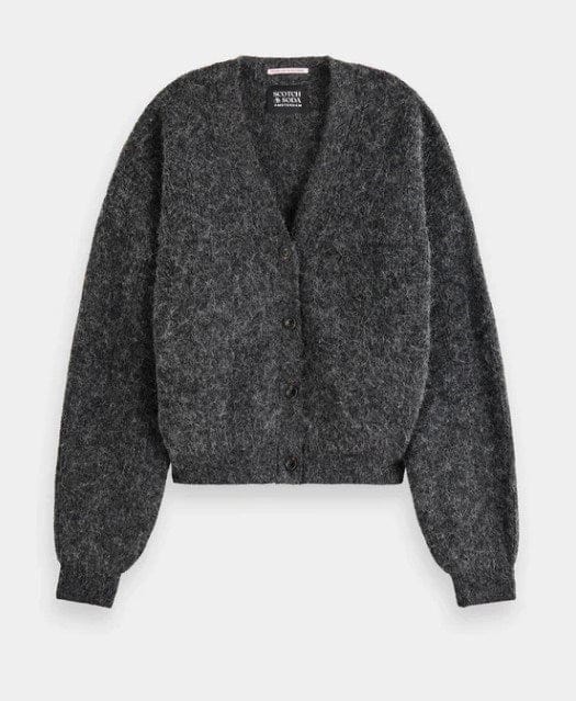 Scotch & Soda Womens Fuzzy Cardigan