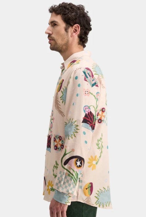 Scotch & Soda Mens Printed Shirt