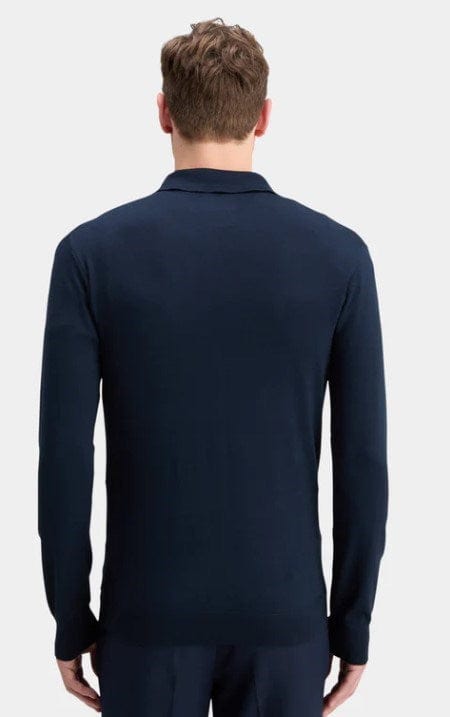 Scotch & Soda Mens Long Sleeved Knit Polo