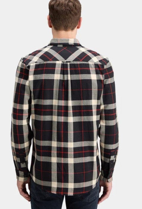 Scotch & Soda Mens Herringbone Check Shirt
