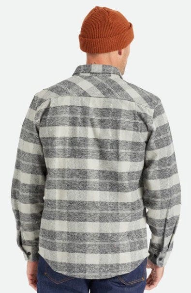 Brixton Mens Bowery Heavyweight Long Sleeve Flannel