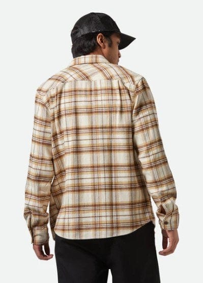Load image into Gallery viewer, Brixton Mens Bowery Long Sleeve Flannel
