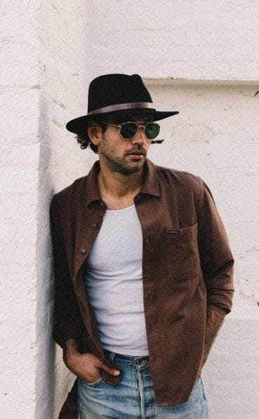 Load image into Gallery viewer, Brixton Messer Fedora
